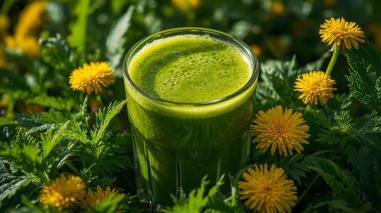 Detox reggeli – csalánnal és pitypanggal